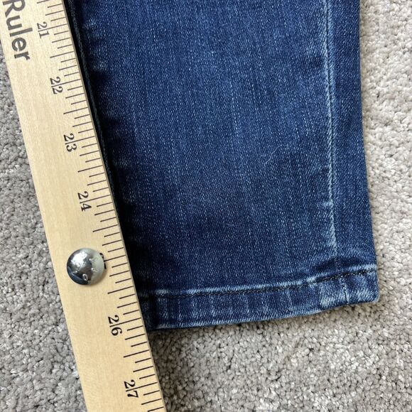 Ayr Jeans Women 28 Medium Wash Denim The Chiller Skinny Stretch - Picture 7 of 14